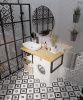Столешница 1MarKa Grunge Loft Ц0000004100 120х60 накладная цвет коричневый