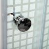 Душевая кабина AvaCan L901GM+EL 100х100 четверть круга с крышей ориентация универсальная