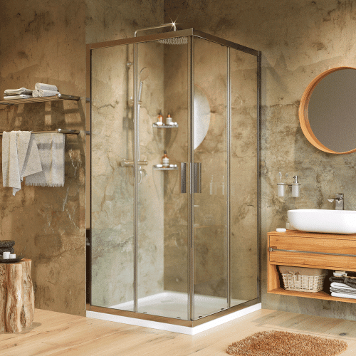Душевой уголок WasserKRAFT Lippe 45S 45S07 120x90 стекло прозрачное 6 мм - фото 4