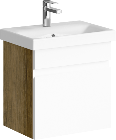 Тумба под раковину Aqwella Smart SRT0105DB 46x32,5x46 подвесная