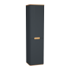 Шкаф-пенал Vitra Sento 60856 40х160 подвесной цвет черный