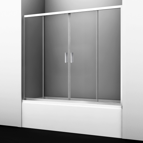 Душевая шторка WasserKRAFT Lippe 45S 45S02-170 170x150 стекло прозрачное 6 мм - фото 3