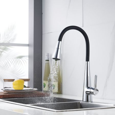 Смеситель для кухни Rose R213 на мойку хром