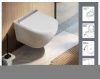 Унитаз подвесной Cerutti SPA CT9956 белый с сиденьем микролифт безободковый смыв торнадо