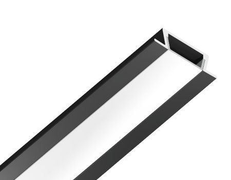 Алюминиевый встраиваемый профиль Ambrella Light Alum Profile (Алум Профиле) GP1001BK