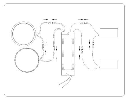 Люстра потолочная Ambrella Light LineTech (ЛинеТецх) FL51393