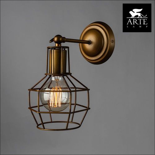 Спот Arte Lamp Interno (Интерно) A9182AP-1BZ - фото 2