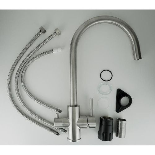 Смеситель для кухни Esko Kitchen K22 на мойку хром - фото 5