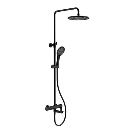 Душевая стойка Splenka S223.24.06 настенная цвет черный