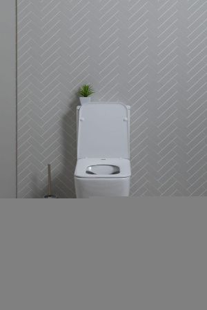 Чаша унитаза напольная Aquanet Tavr Tavr 2.0 C1 цвет белый без бачка с сиденьем микролифт безободковая каскадный смыв