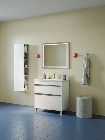 Тумба с раковиной Iddis Zodiac X ZDX80WFi95K 80х50 напольная цвет белый