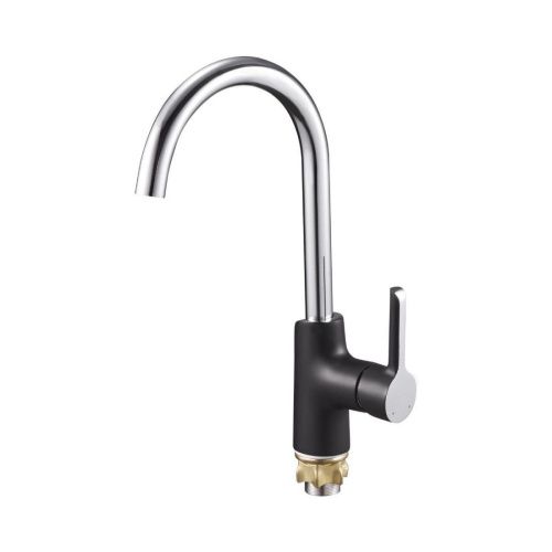 Смеситель для кухни G.Lauf ZOK ZOK4-A036YB на мойку хром/черный - фото 2