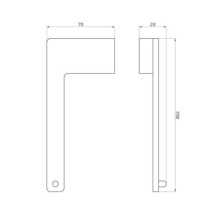 Бумагодержатель RavSlezak Nil NLA0401