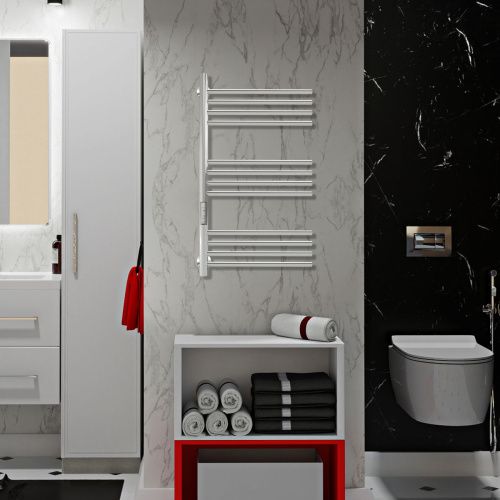 Полотенцесушитель Indigo Family LFME70-40L 40х70 электрический хром