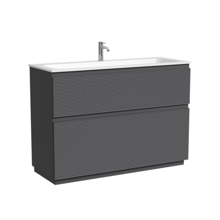 Тумба под раковину Sancos FOLK Floor FL120FGS 120х40 напольная цвет серый