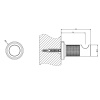 Крючок Gessi Inciso 58521#727