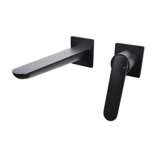 Смеситель для раковины Bronze de Luxe 7006CB встраиваемый в стену черный - фото 2