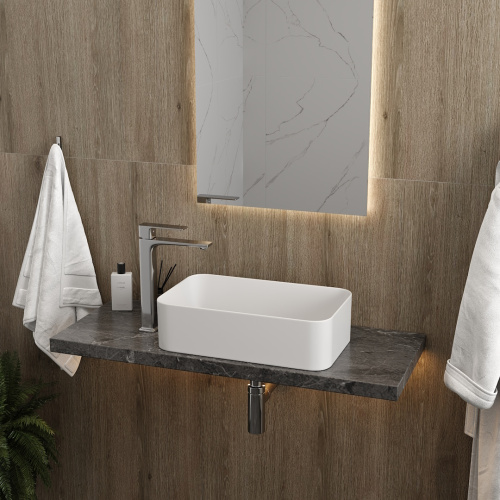 Смеситель Teymi T10259 на столешницу хром - фото 4