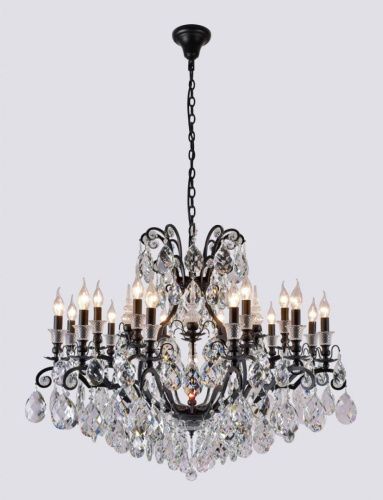 Люстра подвесная Crystal Lux Magnifico (Магнифицо) Magnifico SP19 Black/Transparent - фото 3