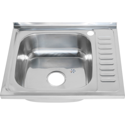 Кухонная мойка Melana 173 ta L (*10) 60x50 цвет хром - фото 2
