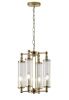 Люстра подвесная Crystal Lux Tomas (Томас) TOMAS SP4 BRASS