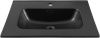 Раковина керамическая Aquanet Flat 00329253 60х50 полувстраиваемая цвет черный 1 отверстие под смеситель