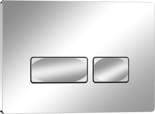 Клавиша смыва механическая Iberica Blanca ESTI-R IB.B021.003.002 цвет серый - фото 2