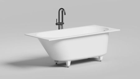 Ванна из искусственного камня Salini ORNELLA 102326MF 160х70 встраиваемая прямоугольная