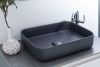 Раковина керамическая Allen Brau Fantasy 4.11021.AN 50х40 накладная цвет черный без отверстий под смеситель