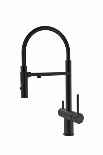 Смеситель для кухни Rose R958H на мойку черный - фото 2