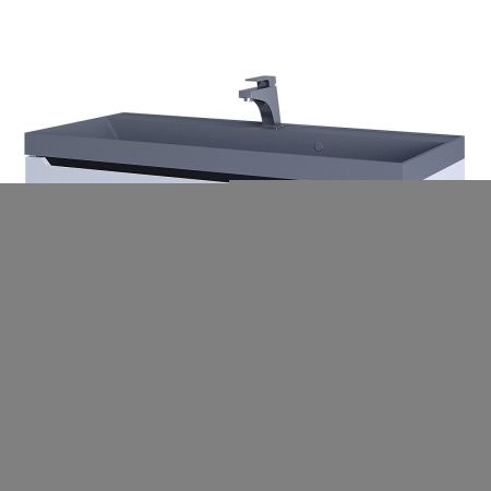 Тумба с раковиной Uperwood Tanos-Classic Quartz 3930421703 100х50 цвет белый