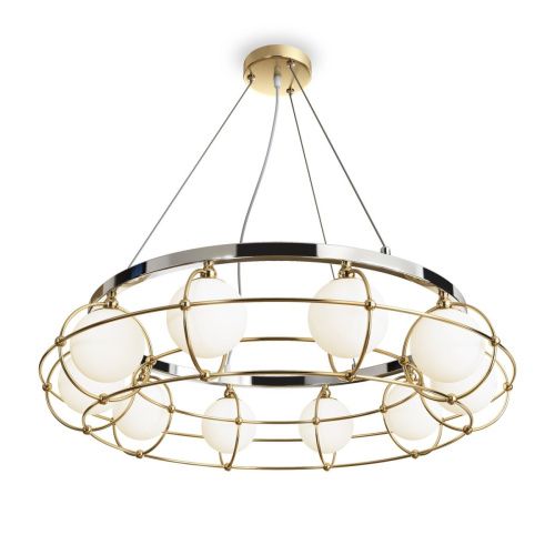 Светильник подвесной Maytoni Carcass Modern MOD312PL-10GCH - фото 2