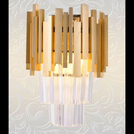 Светильник настенный Natali Kovaltseva BELLEZZA (БЕЛЛЕЗЗА) BELLEZZA 81427/2W GOLD