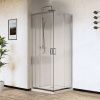 Душевой уголок Vincea City VSS-5CT9010CL 100х90 стекло прозрачное профиль хром без поддона