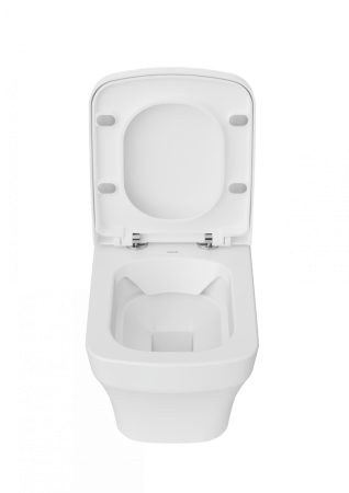 Чаша унитаза подвесная Creavit Solo SO321-11CB00E-0000 цвет белый без сиденья смыв торнадо