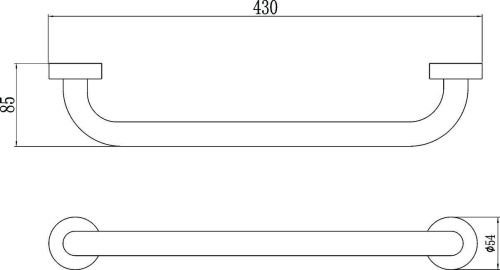 Поручень Savol S-010040 - фото 3