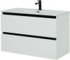 Тумба под раковину De Aqua Ариетта 00265582 100х50 напольная цвет белый