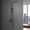 Душевая стойка Timo Tetra-thermo SX-0169/18 настенная цвет серый с термостатом