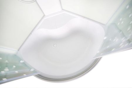 Душевая кабина AvaCan L910GM+EL 100х100 четверть круга с крышей ориентация универсальная