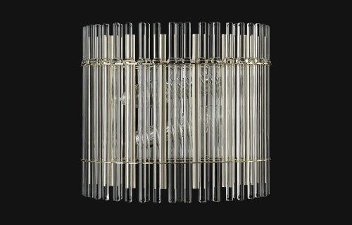 Светильник настенный Crystal Lux Aurelio (Аурелио) AURELIO AP2 GOLD+CHROME/TRANSPARENT - фото 3