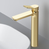 Смеситель Am.Pm X-Joy F85A92099 на раковину/на столешницу золото без термостата