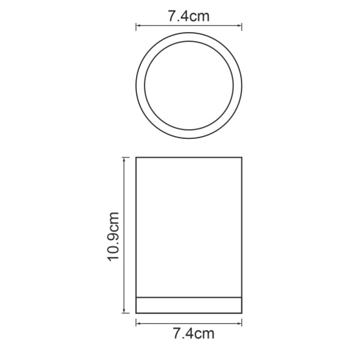 Стакан для зубных щеток WasserKRAFT 8828 - фото 3