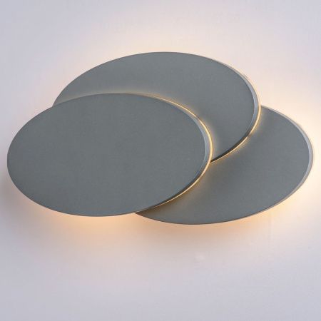 Светильник настенный Arte Lamp Trio (Трио) A1719AP-1GY