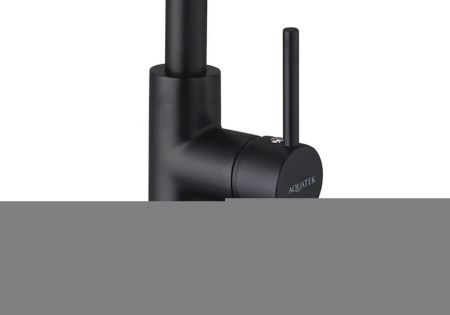 Смеситель для кухни Aquatek ВЕГА AQ1080MB на мойку черный
