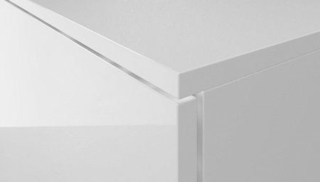 Тумба Velvex UNIT tpUNI.50.H27.Y-223 50х50 подвесная цвет белый