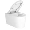 Чаша унитаза подвесная Vitra Nest 7870B403-0075 цвет белый без сиденья безободковая смыв торнадо