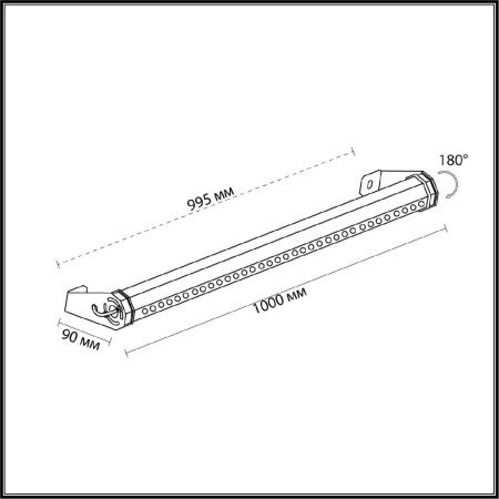 Прожектор Odeon Light Graze (Гразе) 7040/10WL