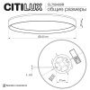 Светильник потолочный музыкальный Citilux Etalon (Еталон) CL750400R