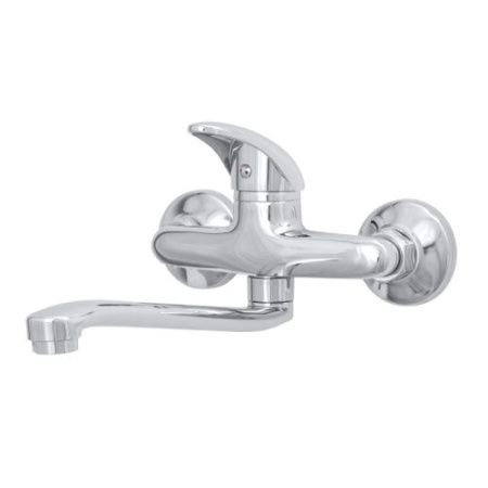 Смеситель для кухни Сантаком StOnix 1113 настенный хром