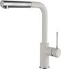 Смеситель для кухни Rivelato 1573503 brina cromo на мойку белый/хром